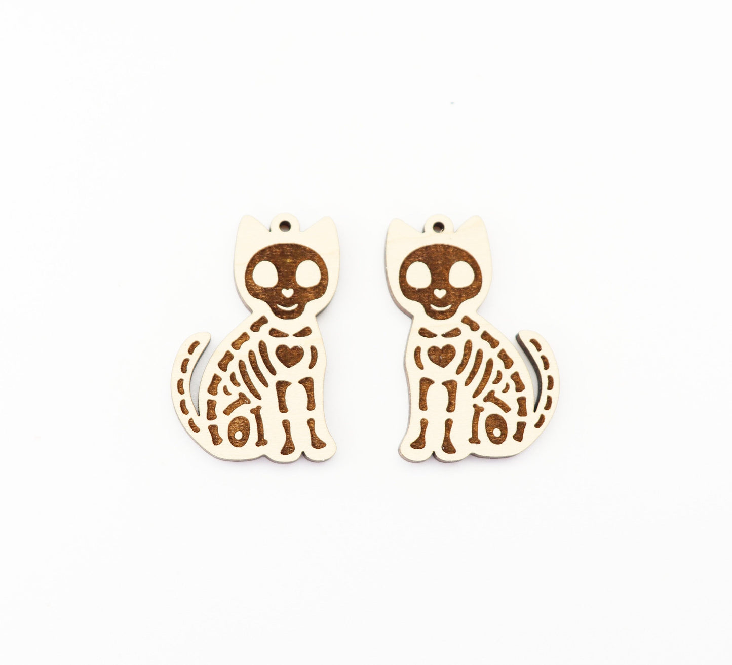 Cat blanks, earring blanks, wood earrings