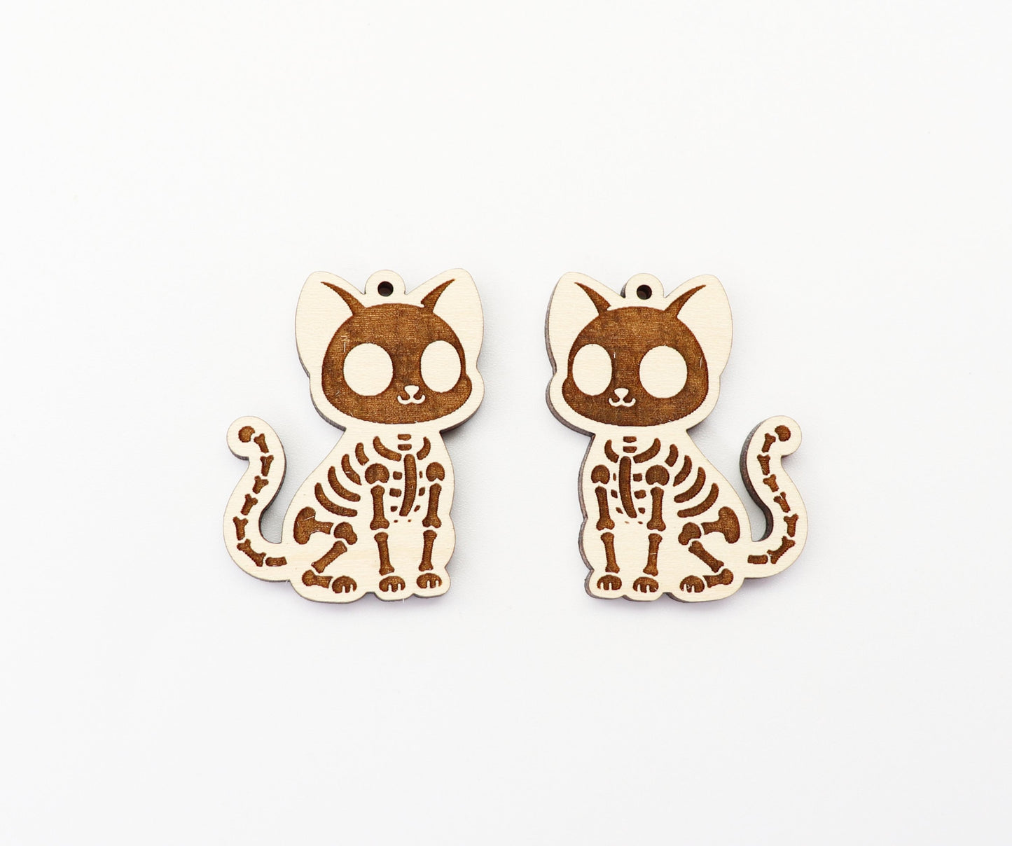 Cat blanks, earring blanks, wood earrings