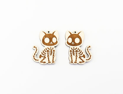 Cat blanks, earring blanks, wood earrings