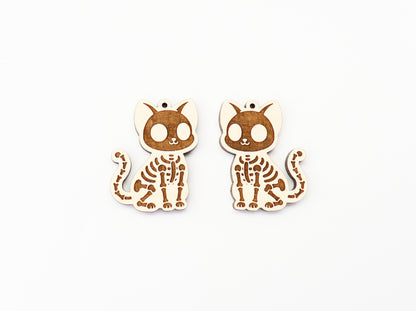 Cat blanks, earring blanks, wood earrings