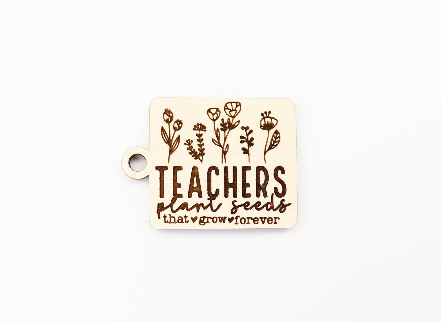 Teacher keychain, keychain blanks