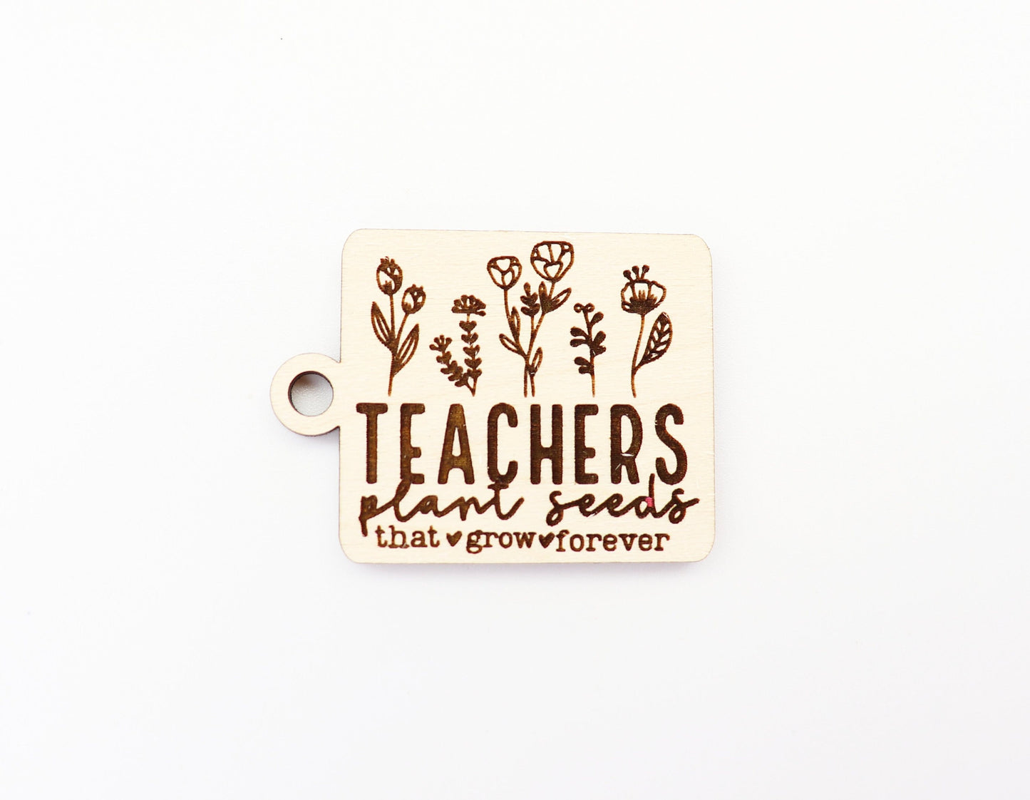 Teacher keychain, keychain blanks