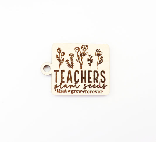 Teacher keychain, keychain blanks