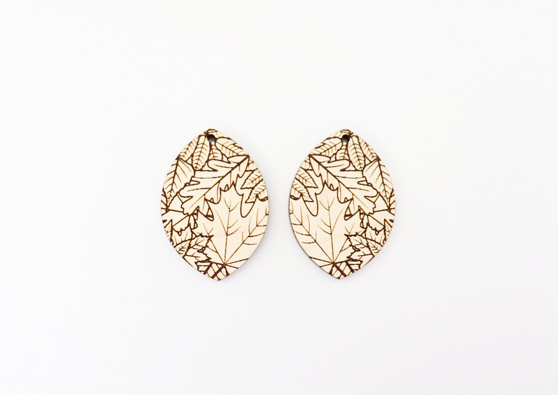 Fall earring blanks, laser cut earring blanks