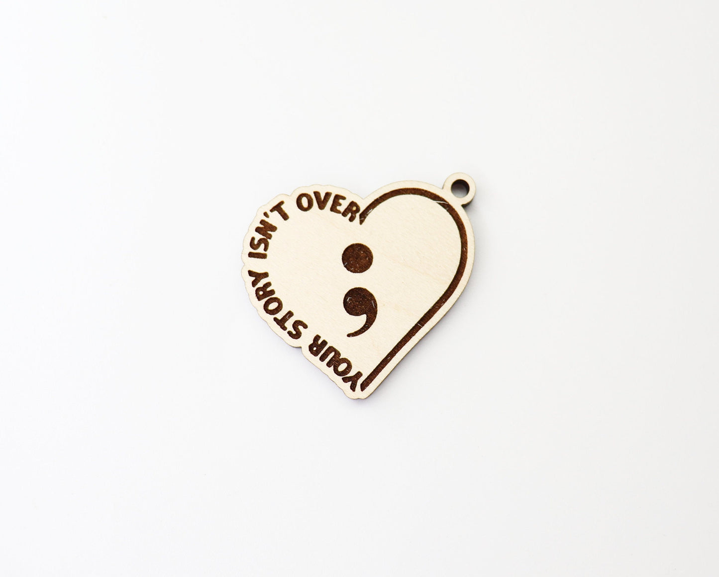 Your story isn't over Keychain blank, wood blanks