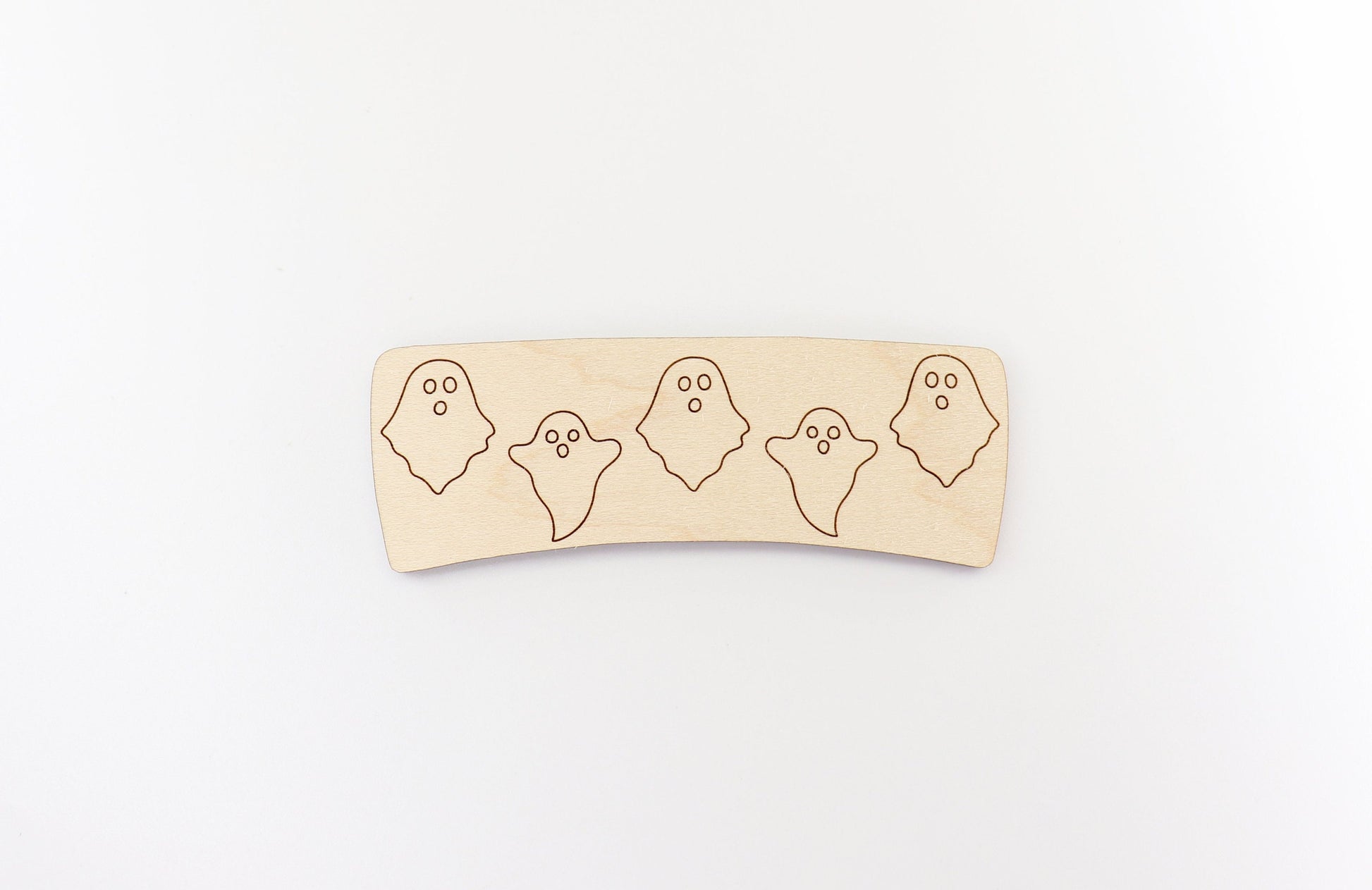 Ghost Hair clip blanks, wood blanks, laser cut blanks