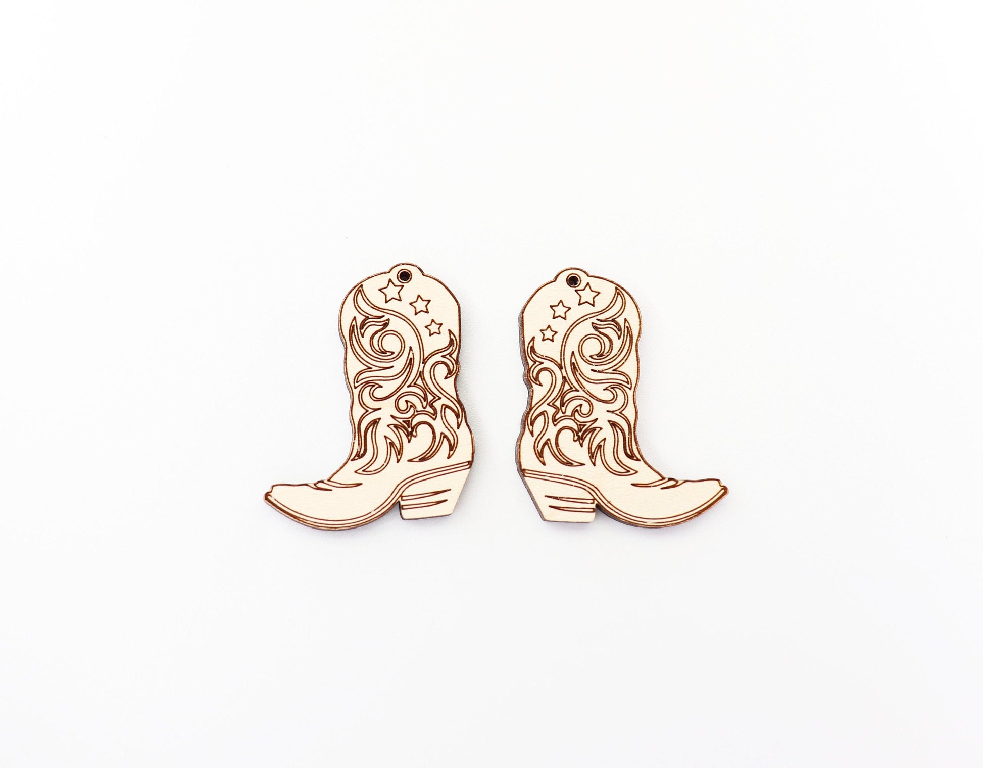 Cowboy Boot earring blanks