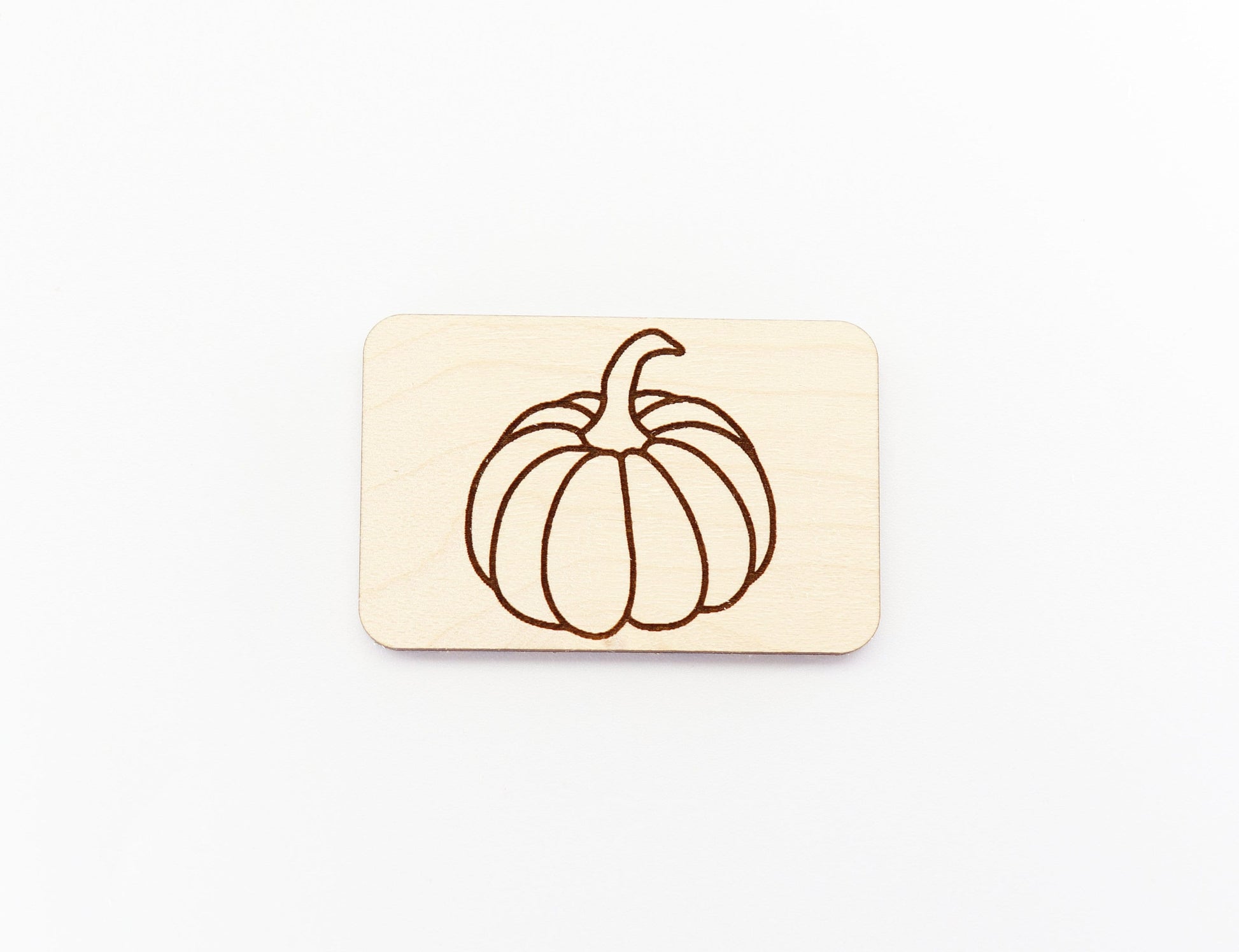 2 Inch Pumpkin Hair clip blanks, wood blanks, laser cut blanks