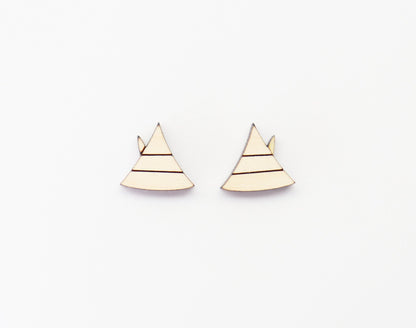 Elf hat stud blanks, wood blanks