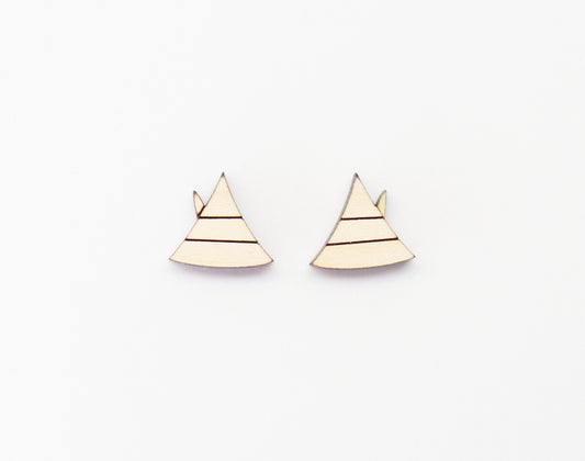 Elf hat stud blanks, wood blanks