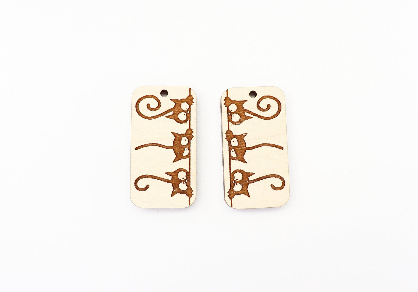 Cat earring blanks, earring blanks