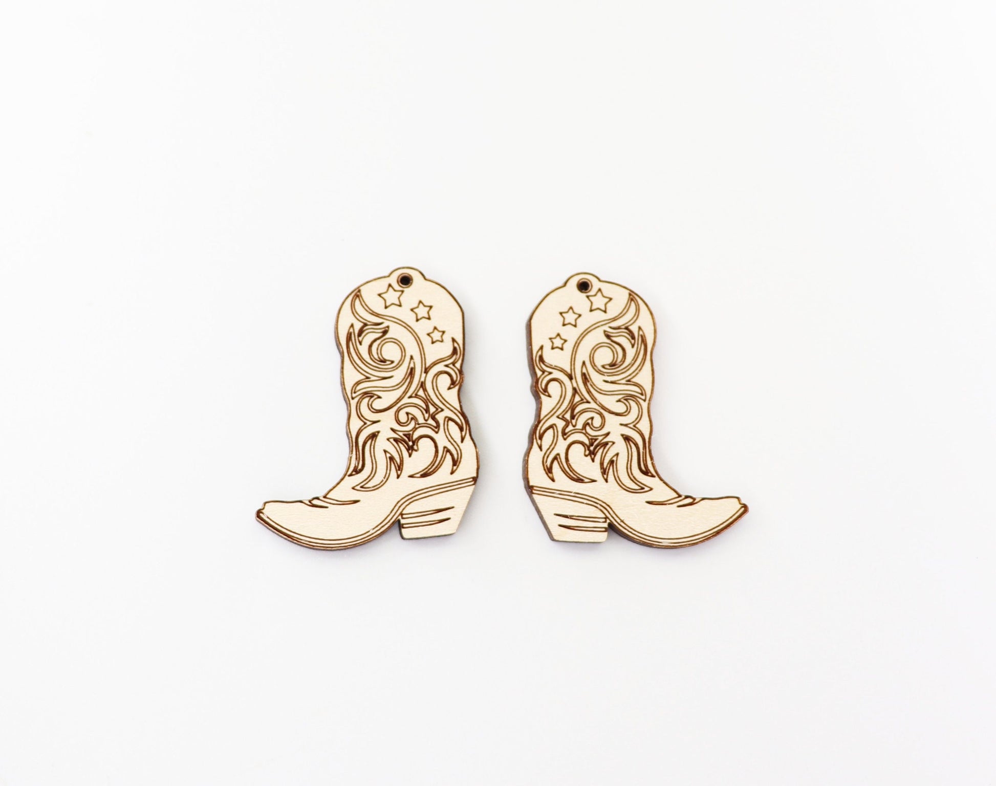 Cowboy Boot earring blanks