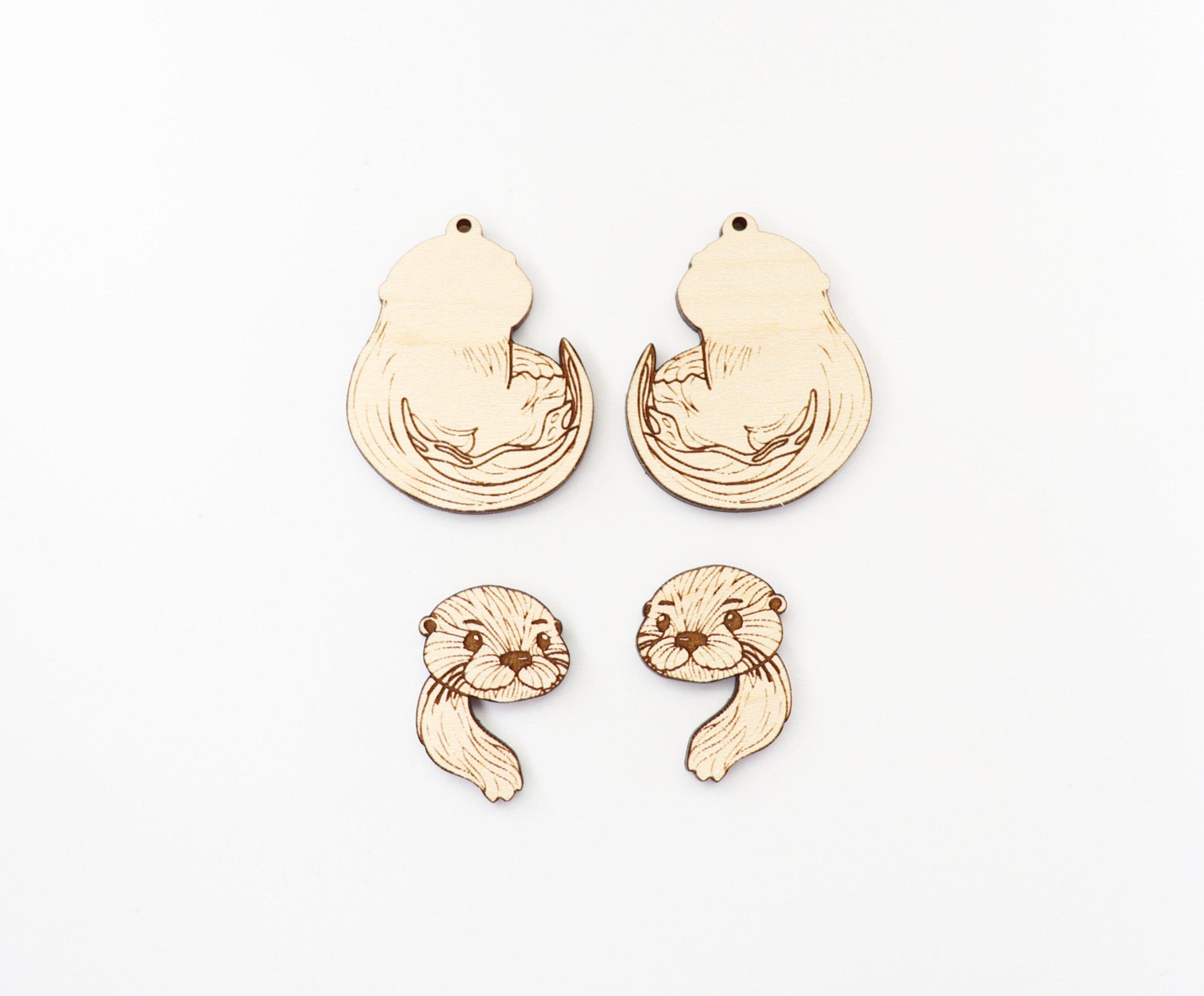 Otter blanks, earring blanks, earring making