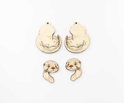 Otter blanks, earring blanks, earring making