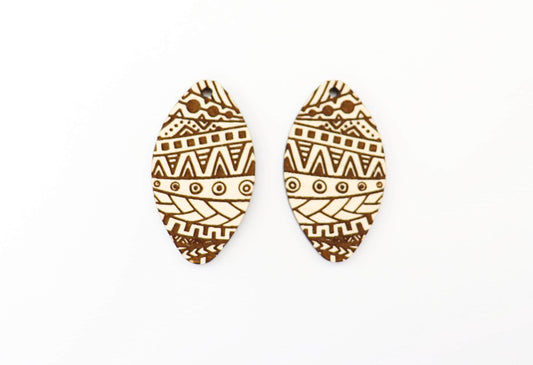 Earring blanks, wood blanks, DIY earrings