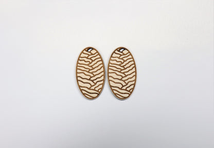 Laser cut earring blanks, DIY earrings, earring blanks, sold per set