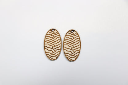 Laser cut earring blanks, DIY earrings, earring blanks, sold per set