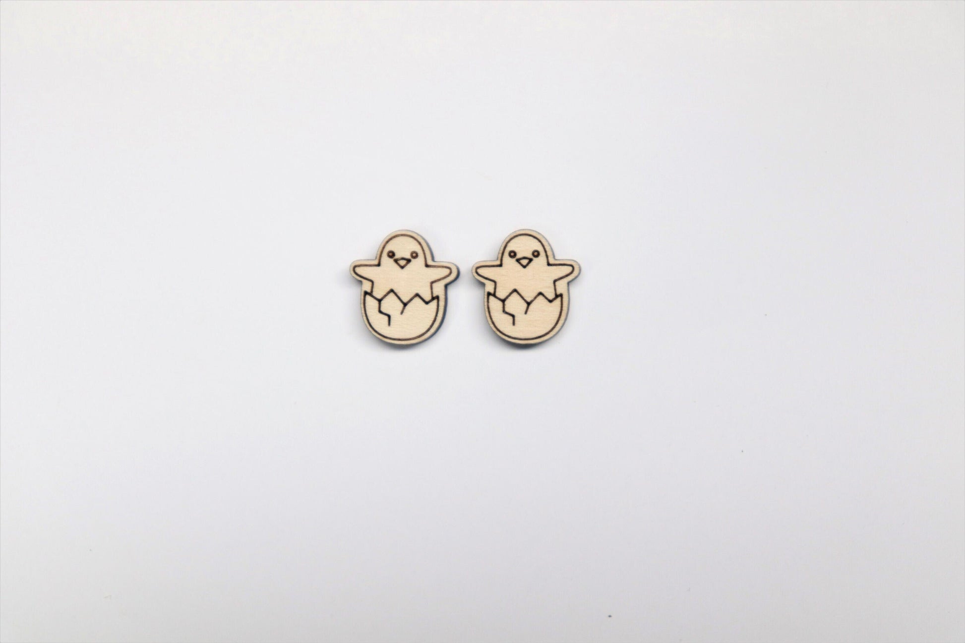 Easter stud blanks, earring blanks, wood cutouts