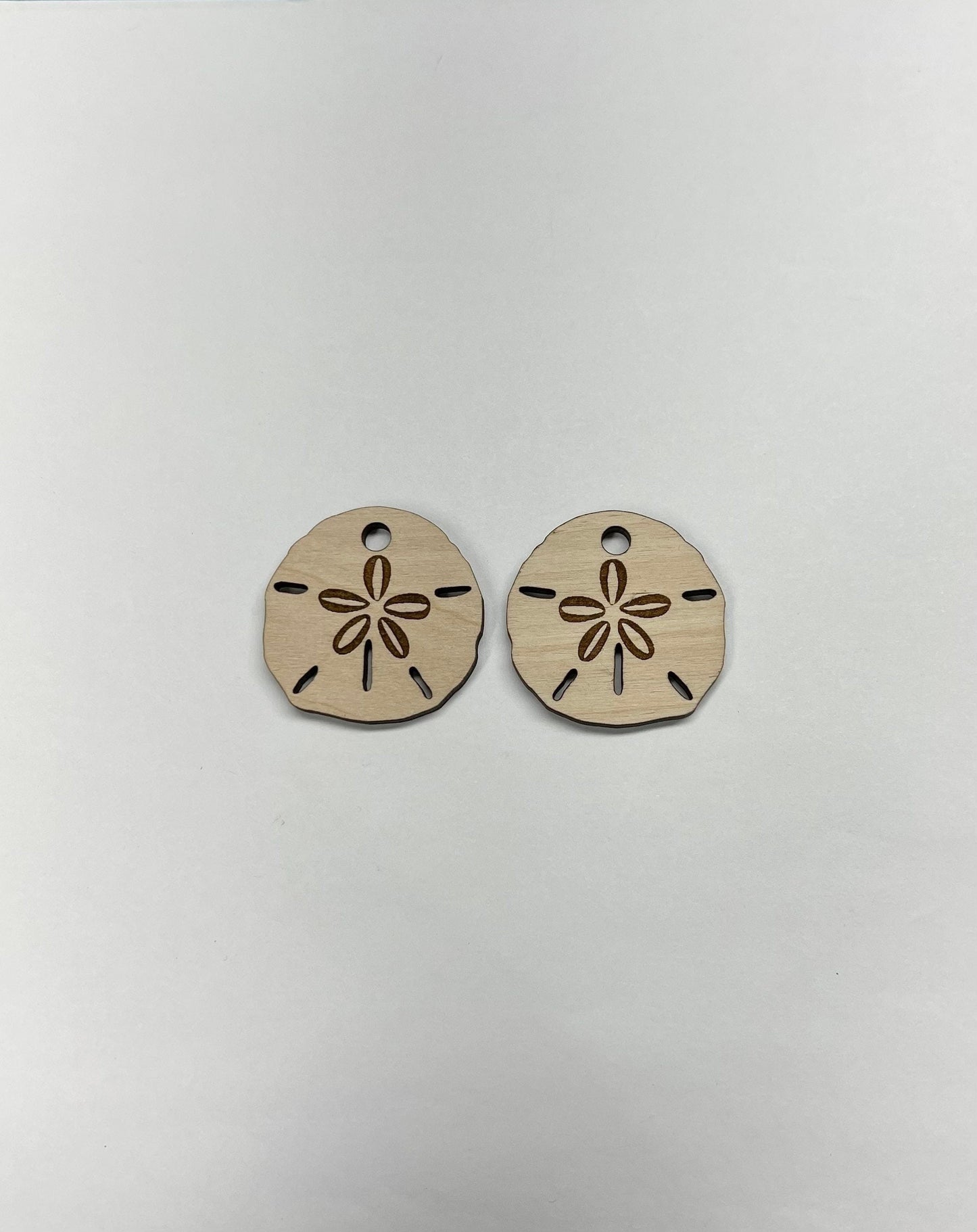 Sand Dollar earring blanks