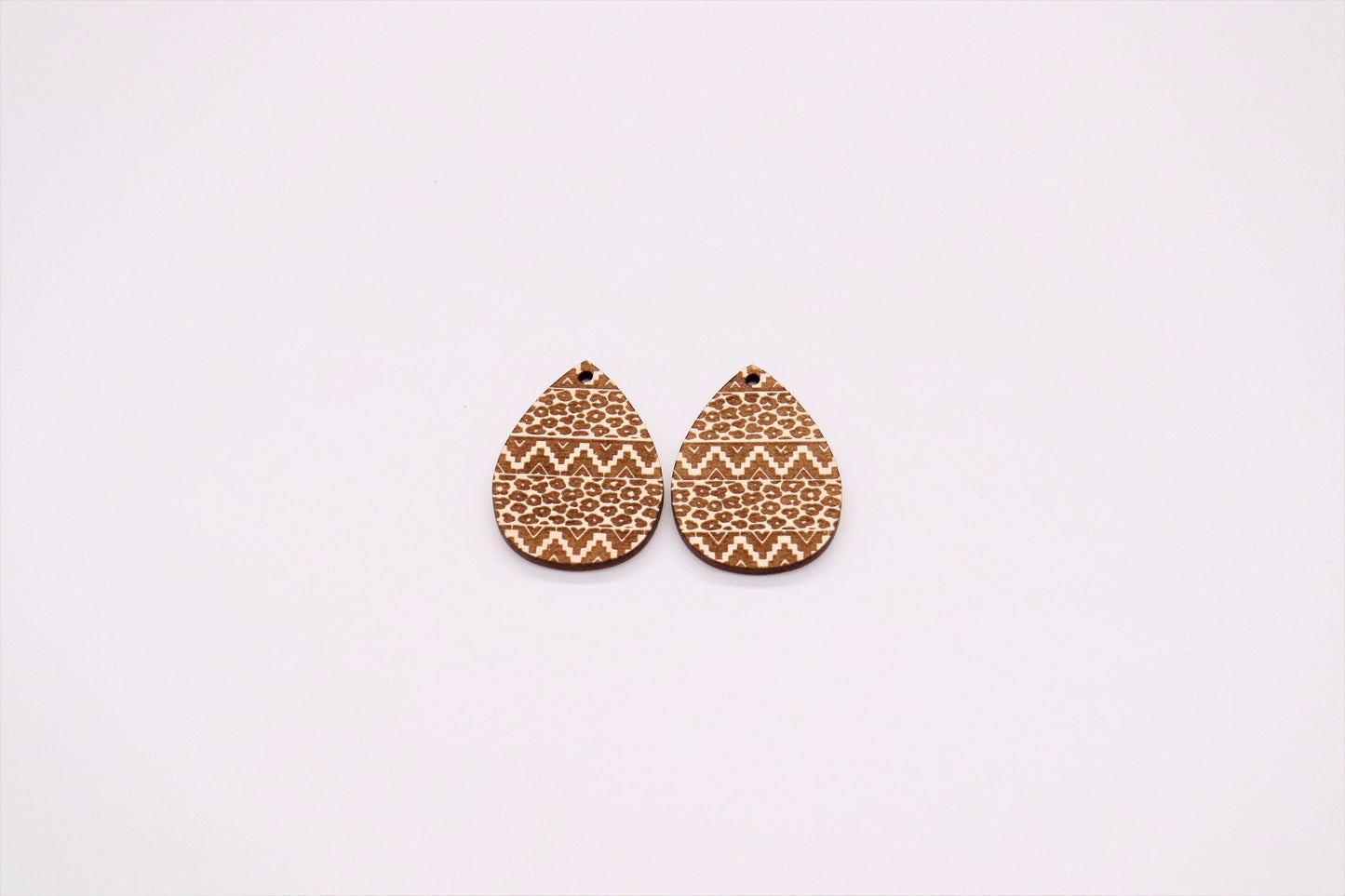 Teardrop wood earring blanks, earring blanks, wood blanks