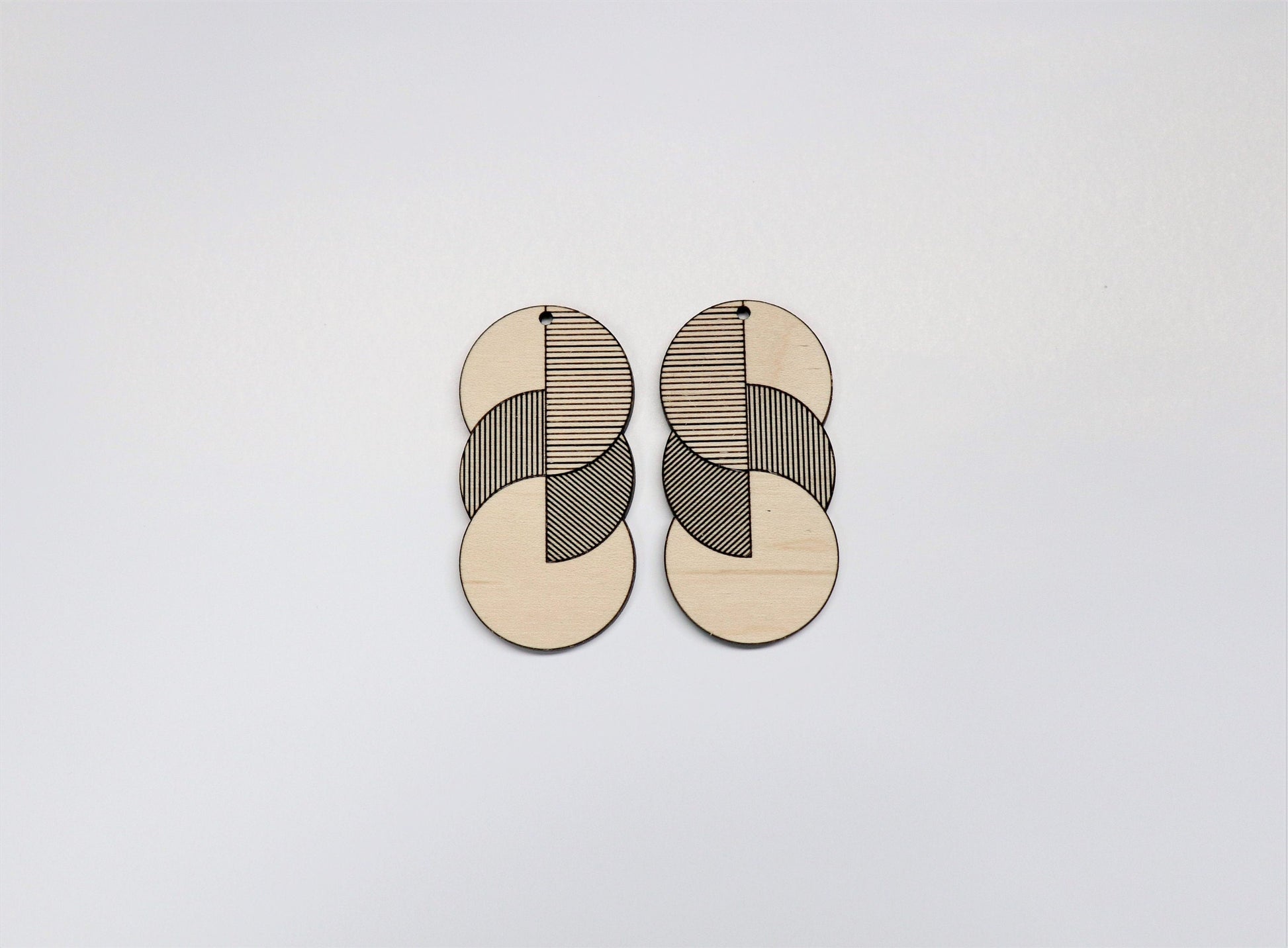 Wood earring blanks, earring blanks, wood earrings