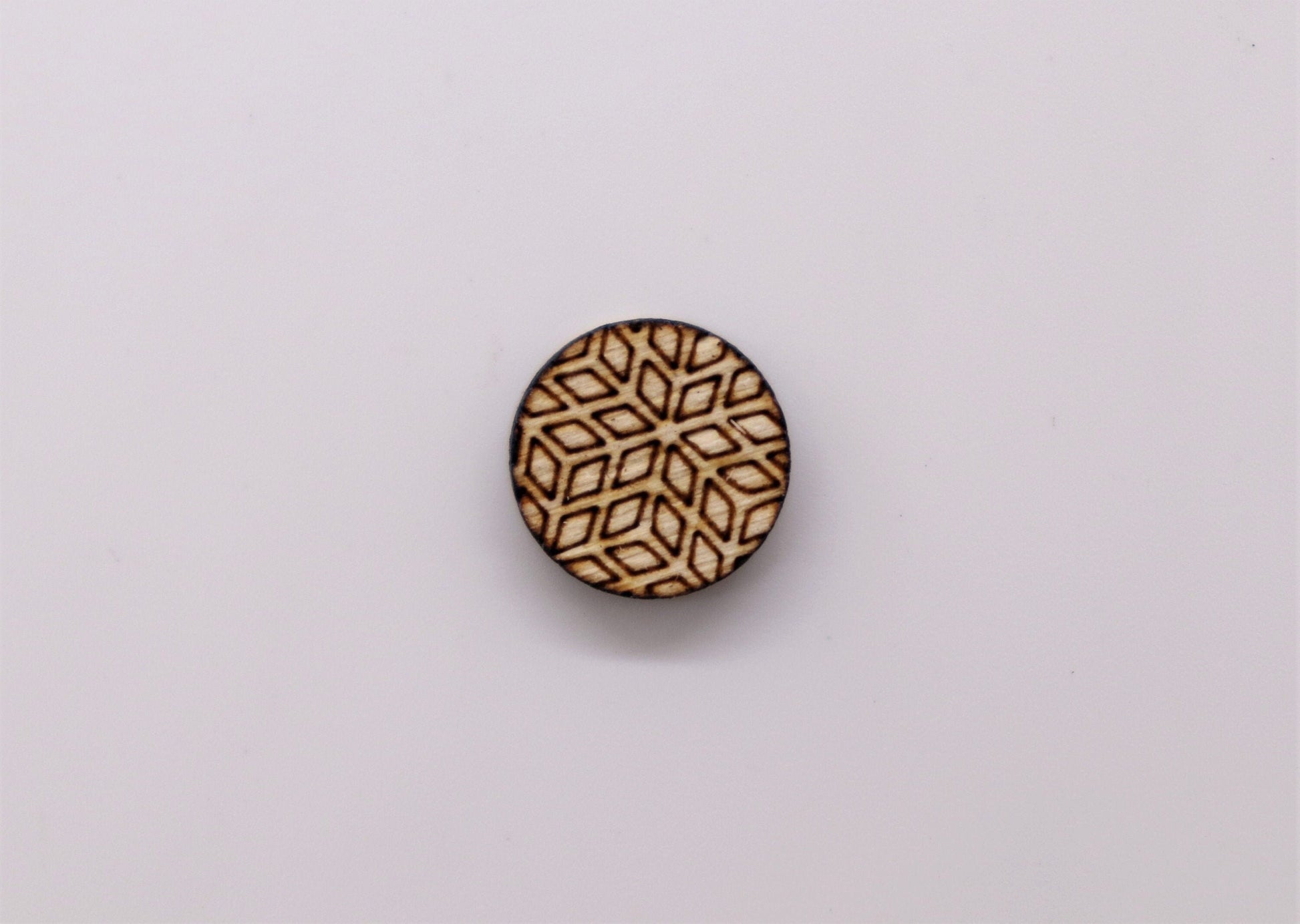 Round stud blanks, wood blanks, DIY earrings