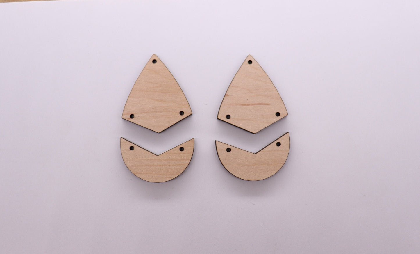 Wood earring blanks