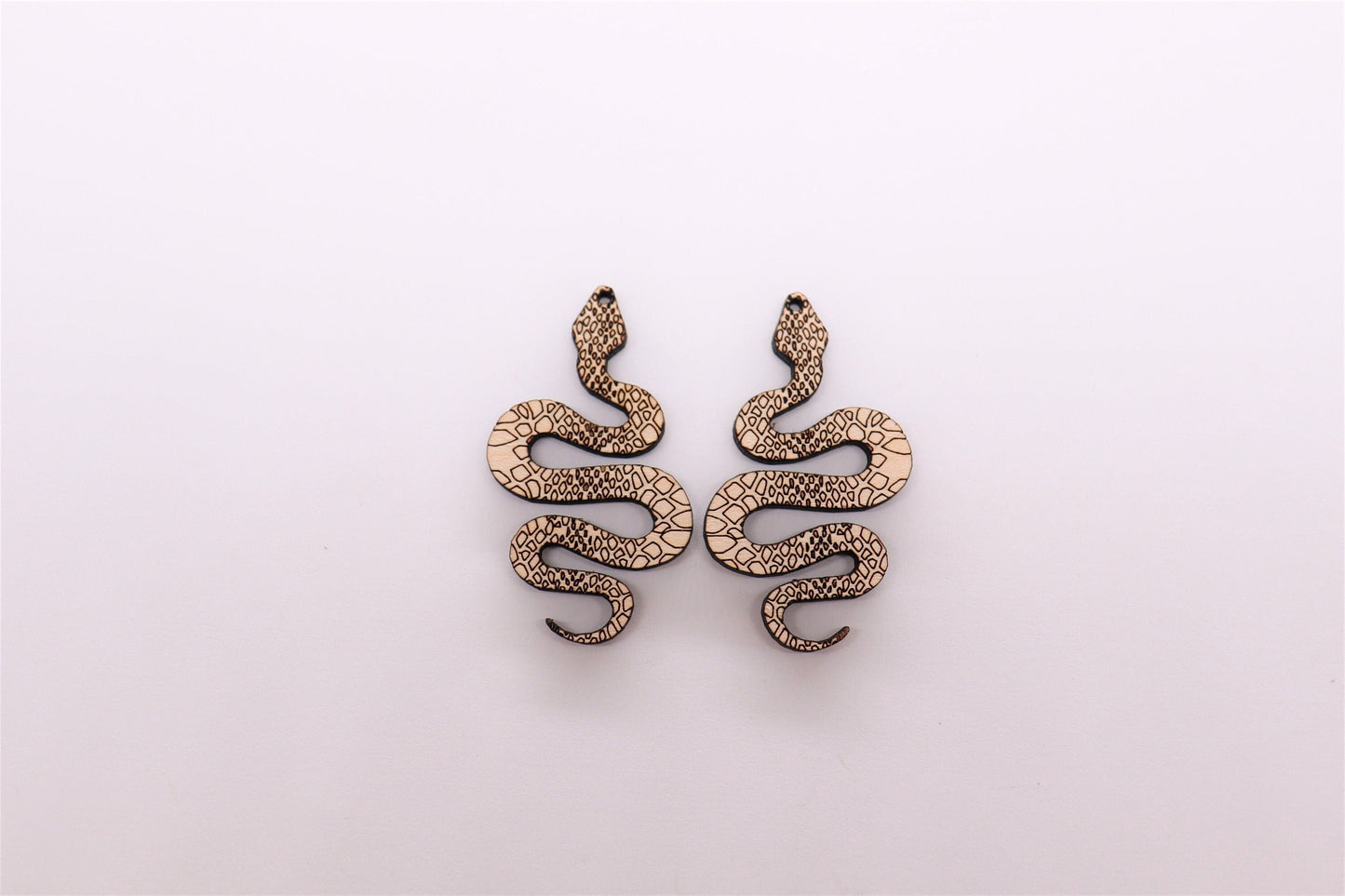 Snake wood earring blanks, earring making, earring blanks