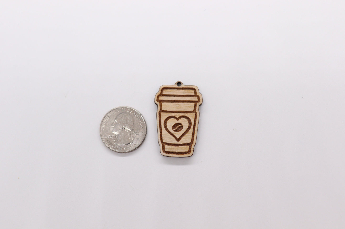 Coffee wood earring blanks, wood blanks, earring supplies