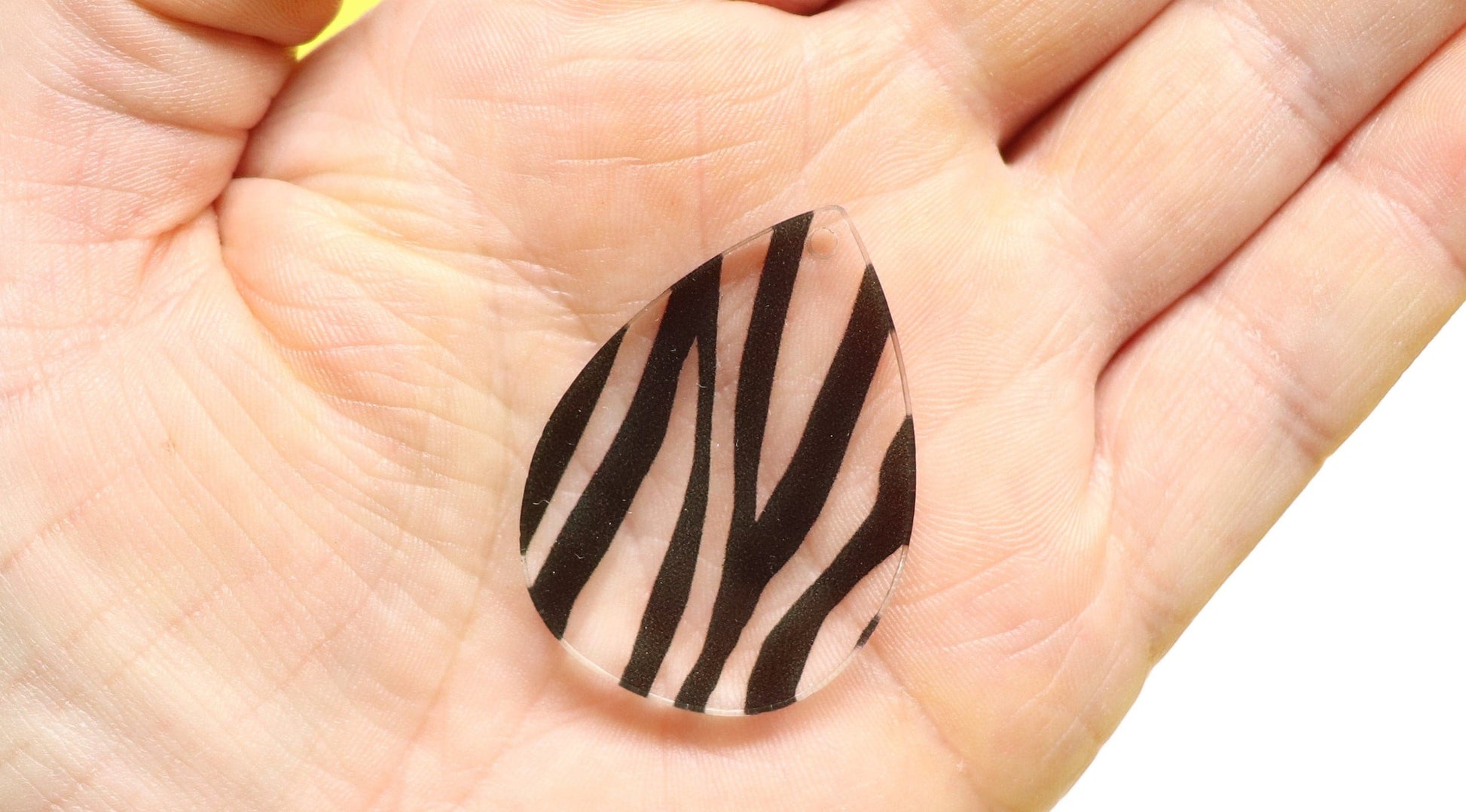 Acrylic Zebra printblanks,