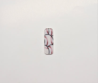 Baseball blanks, Acrylic cutouts, acrylic blanks, on white background