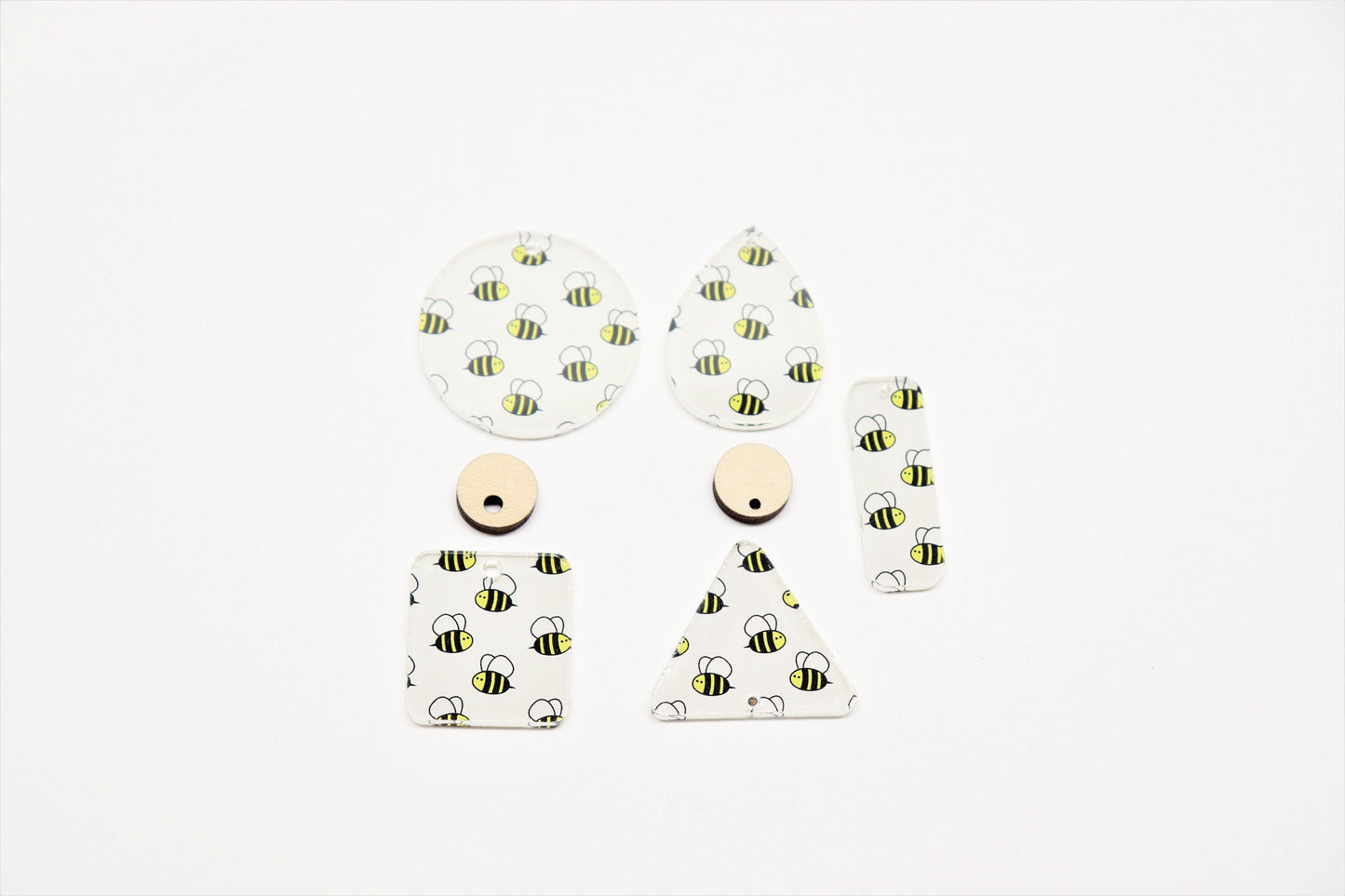 Acrylic blanks, Acrylic cutouts, acrylic blanks, acrylic bees