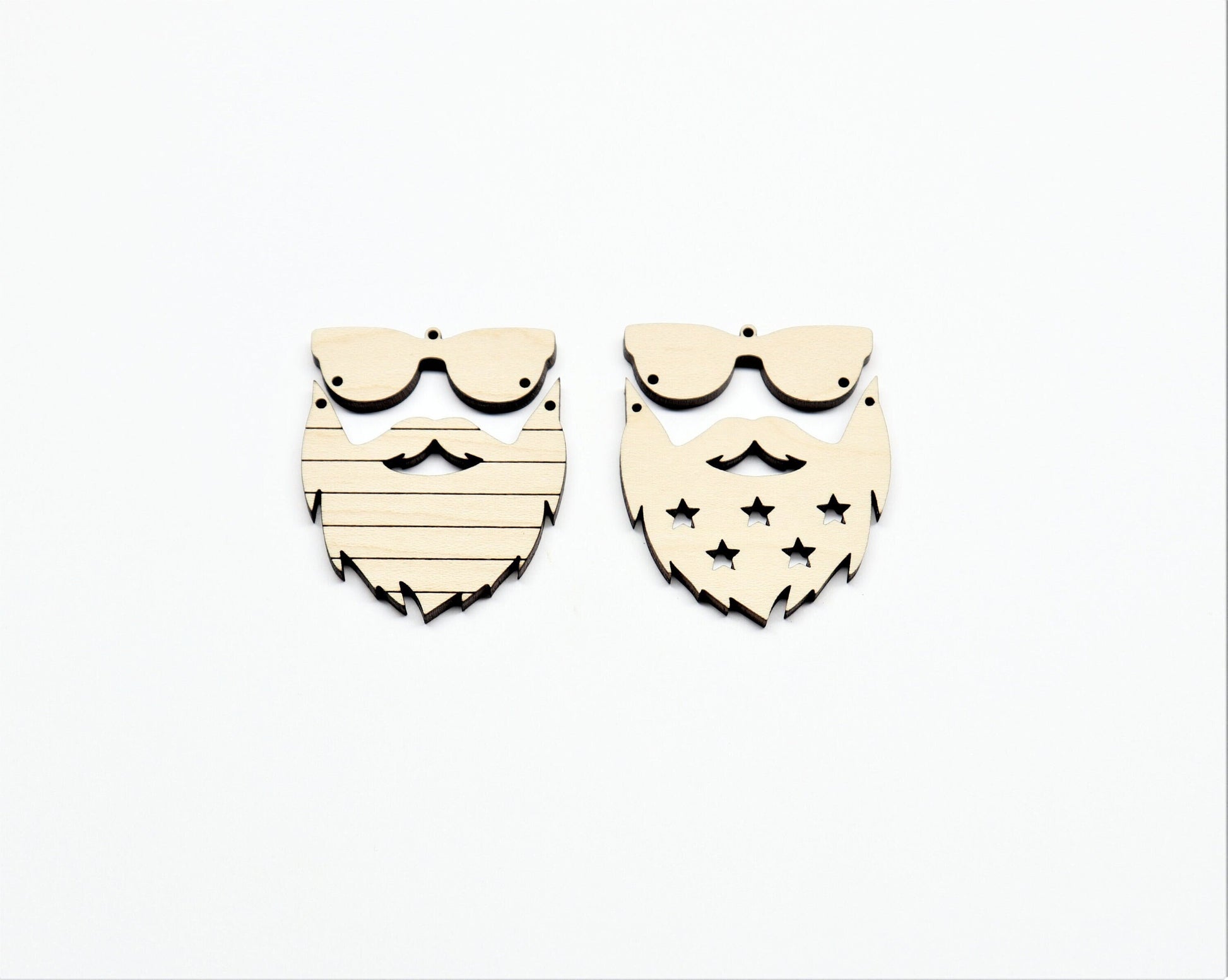 Wood earring blanks, DIY earrings, earring blanks, sold per set