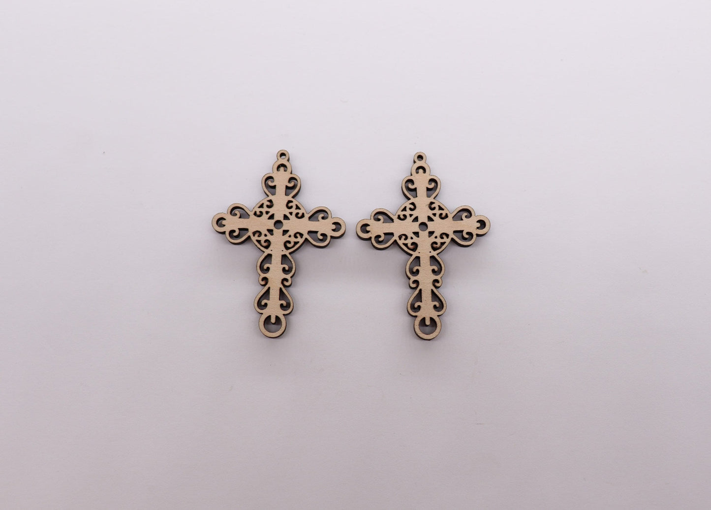 Wood cross blanks, earring blanks, wood blanks