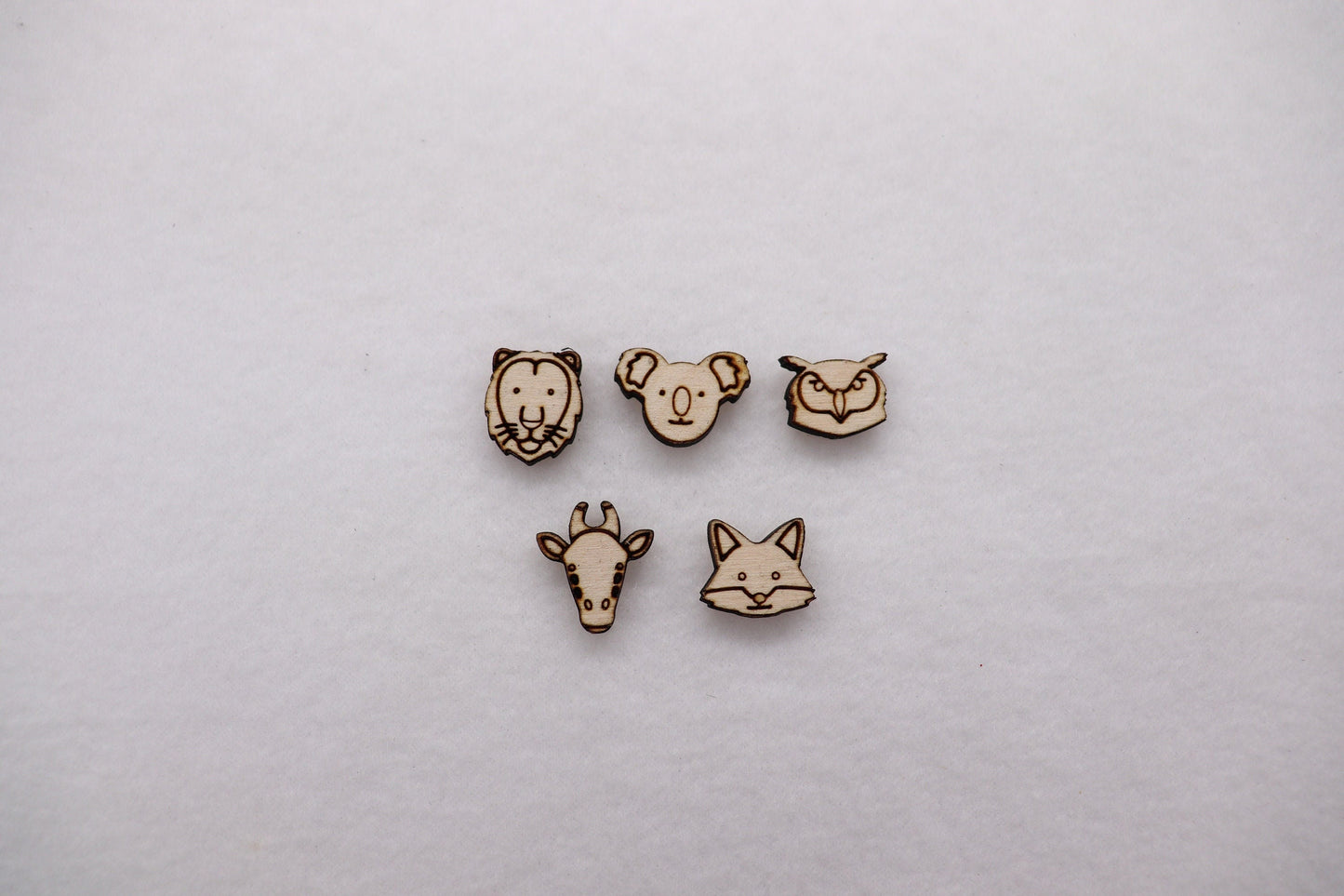 Animal stud blanks, wood blanks, earring blanks