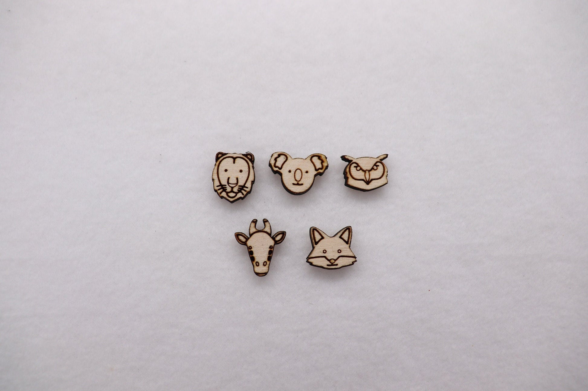 Animal stud blanks, wood blanks, earring blanks