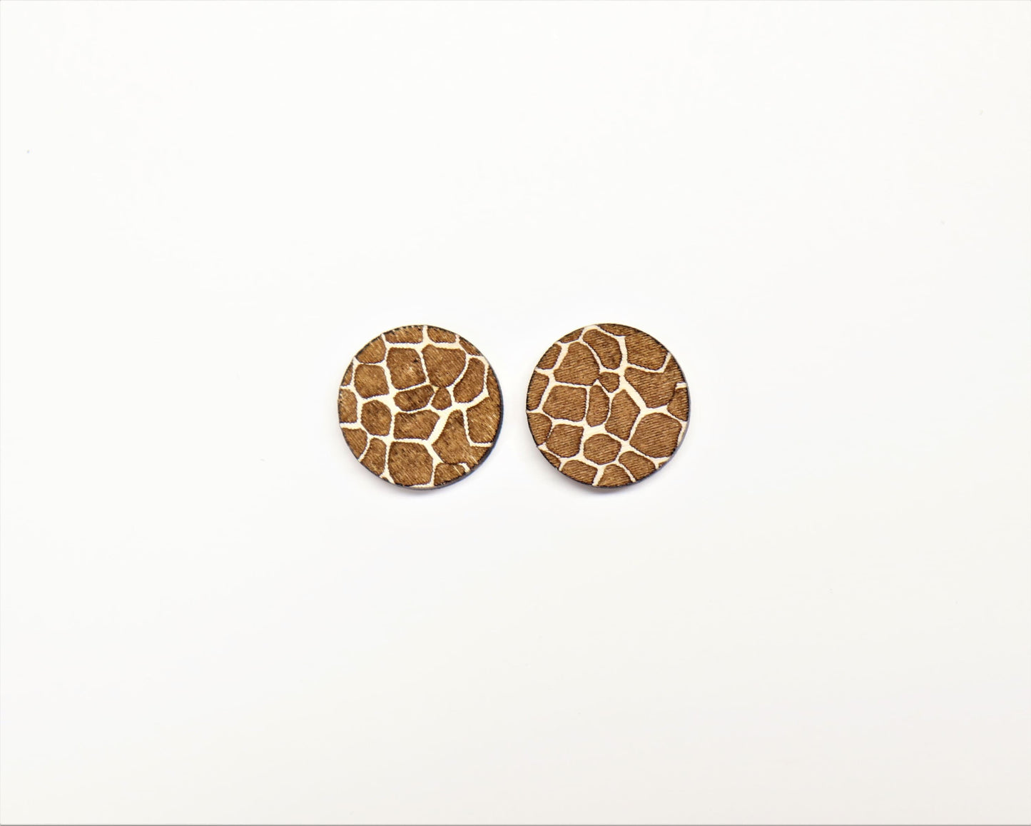 Animal print stud blanks