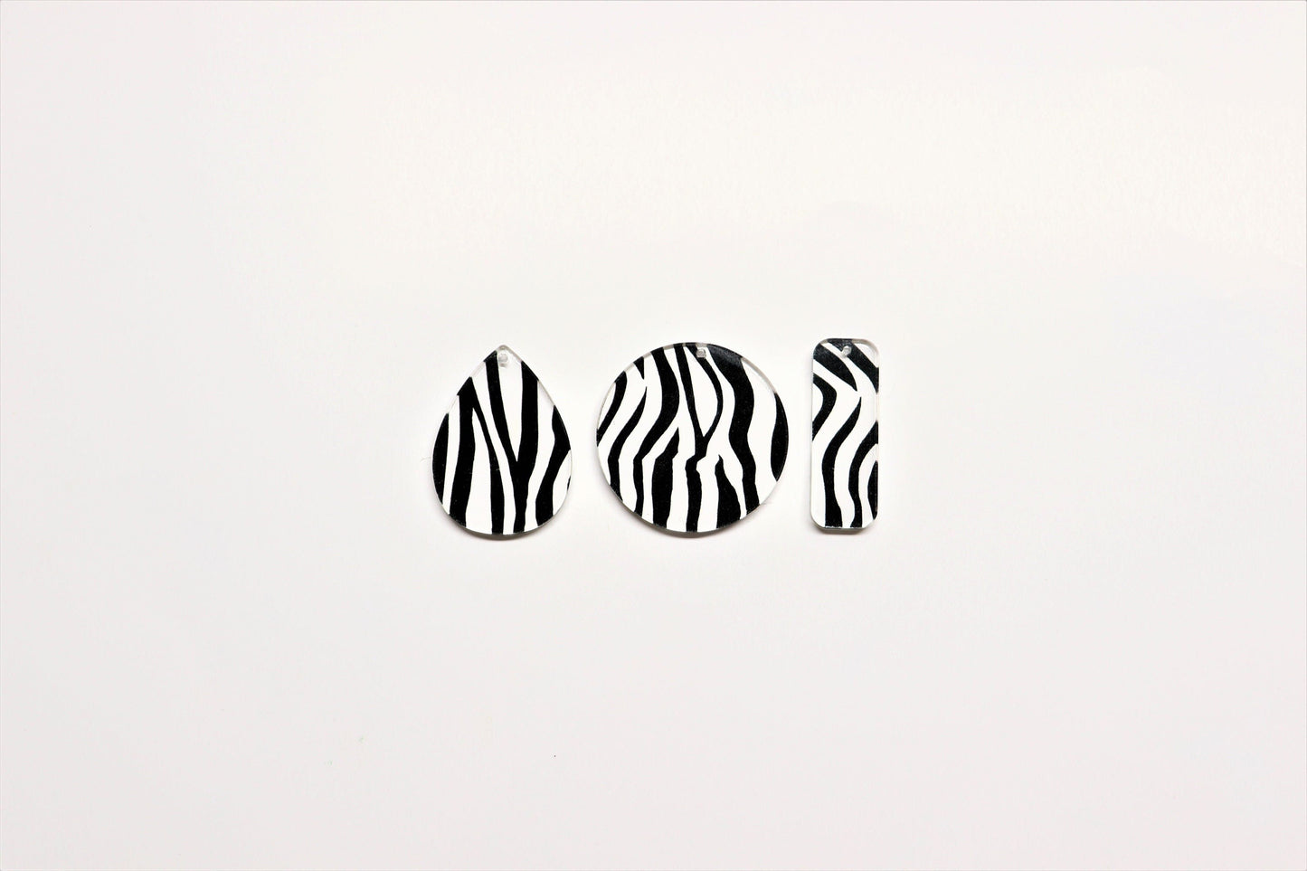 Acrylic Zebra printblanks,