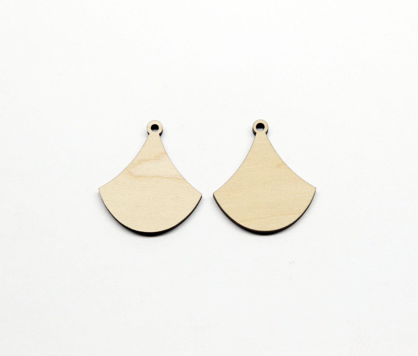 Plain earring blanks, wood earrings, earring blanks