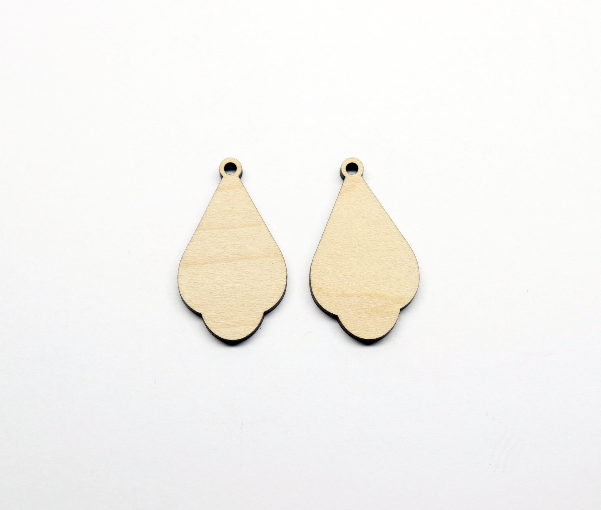 Plain earring blanks, wood earrings, earring blanks