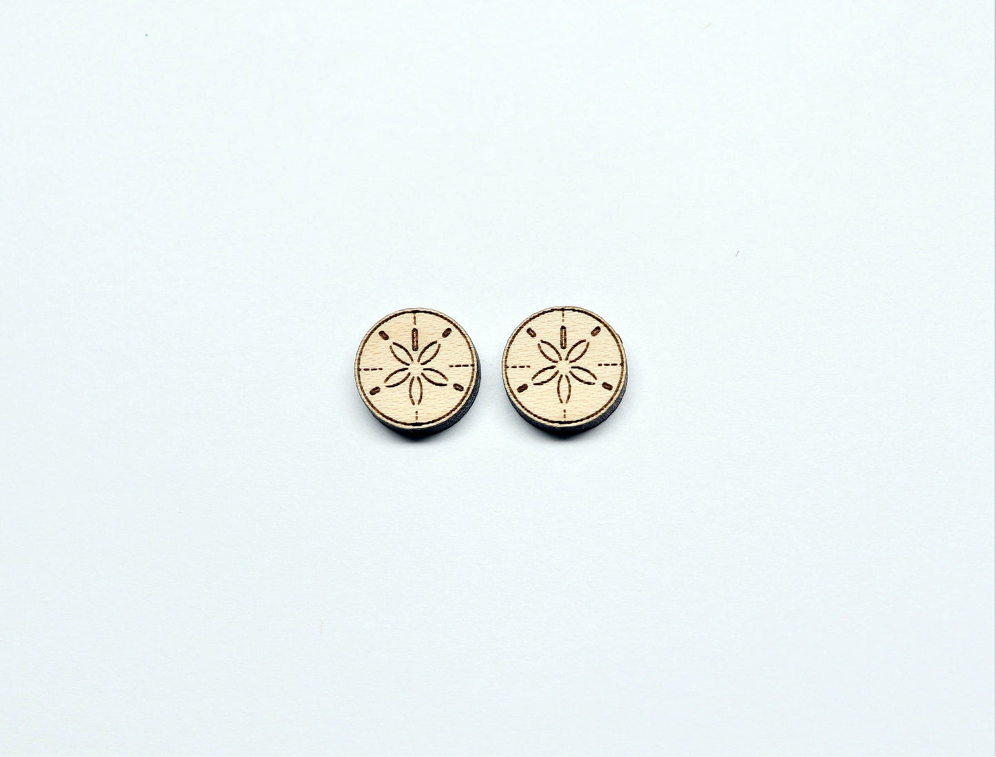 Wood earrings, wood studs, earring blanks