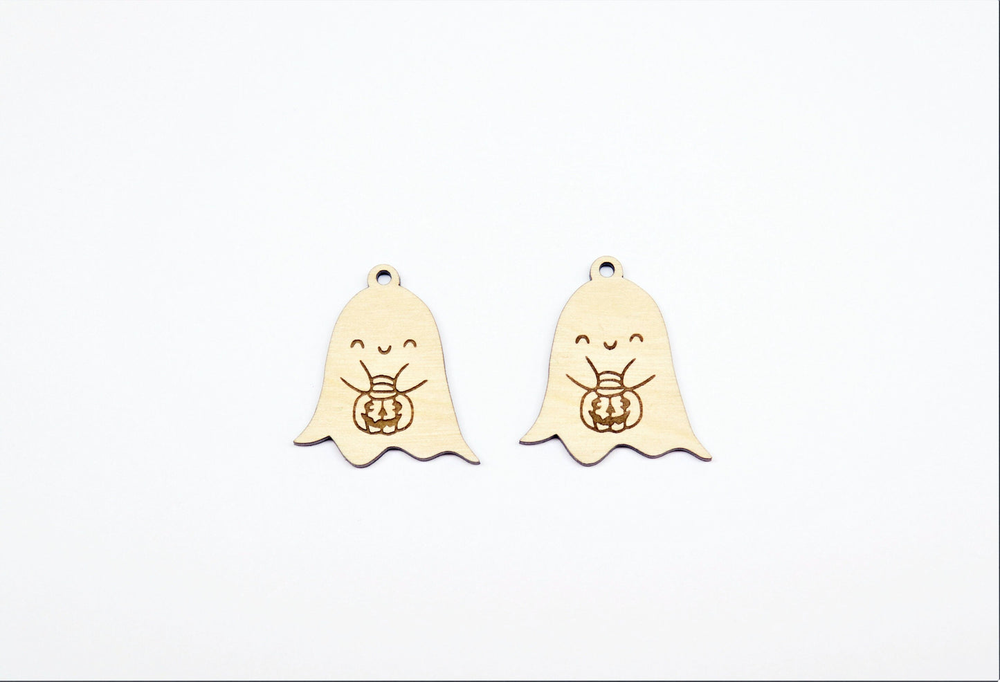 Halloween earring blanks, earring blanks, wood cutouts