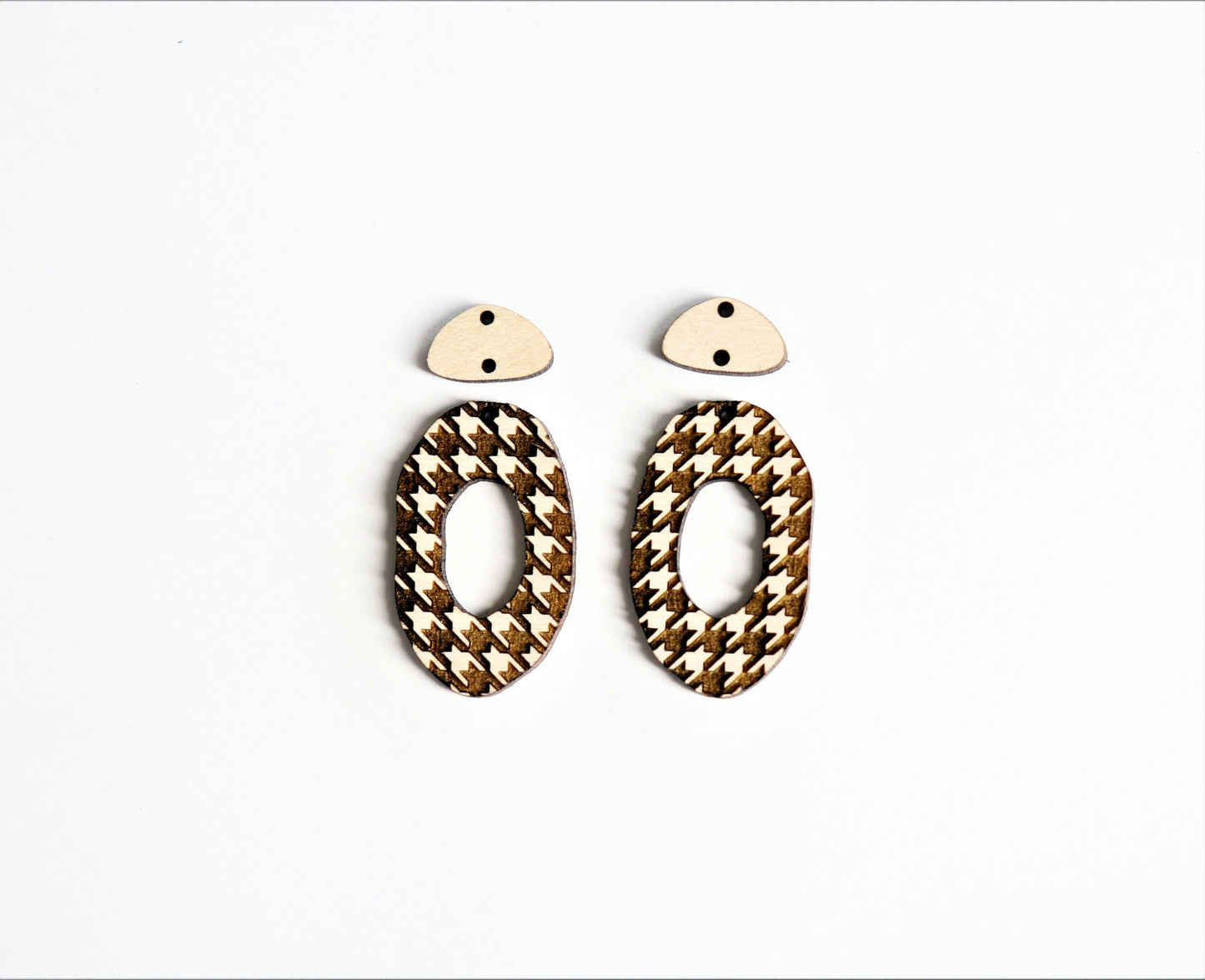 2 Piece earring blanks, DIY earrings, blanks, sold per set