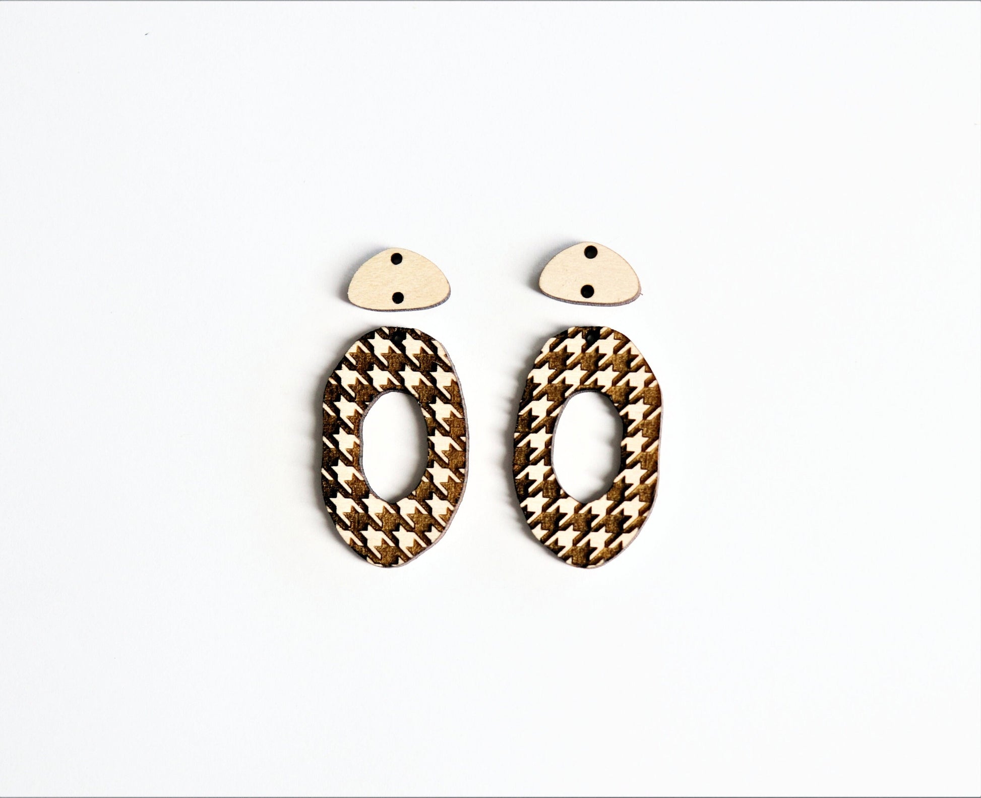 2 Piece earring blanks, DIY earrings, blanks, sold per set