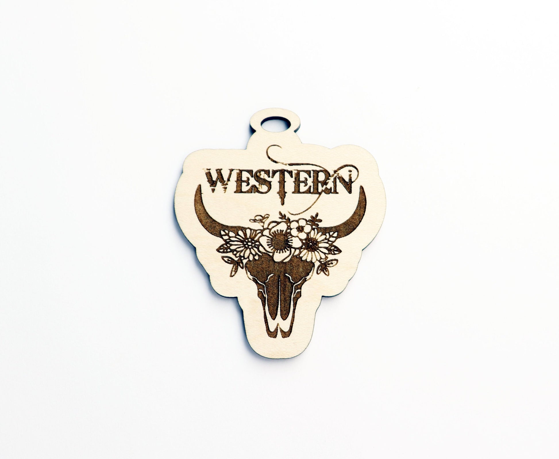 Western car charm,  wood blanks, wood cutouts