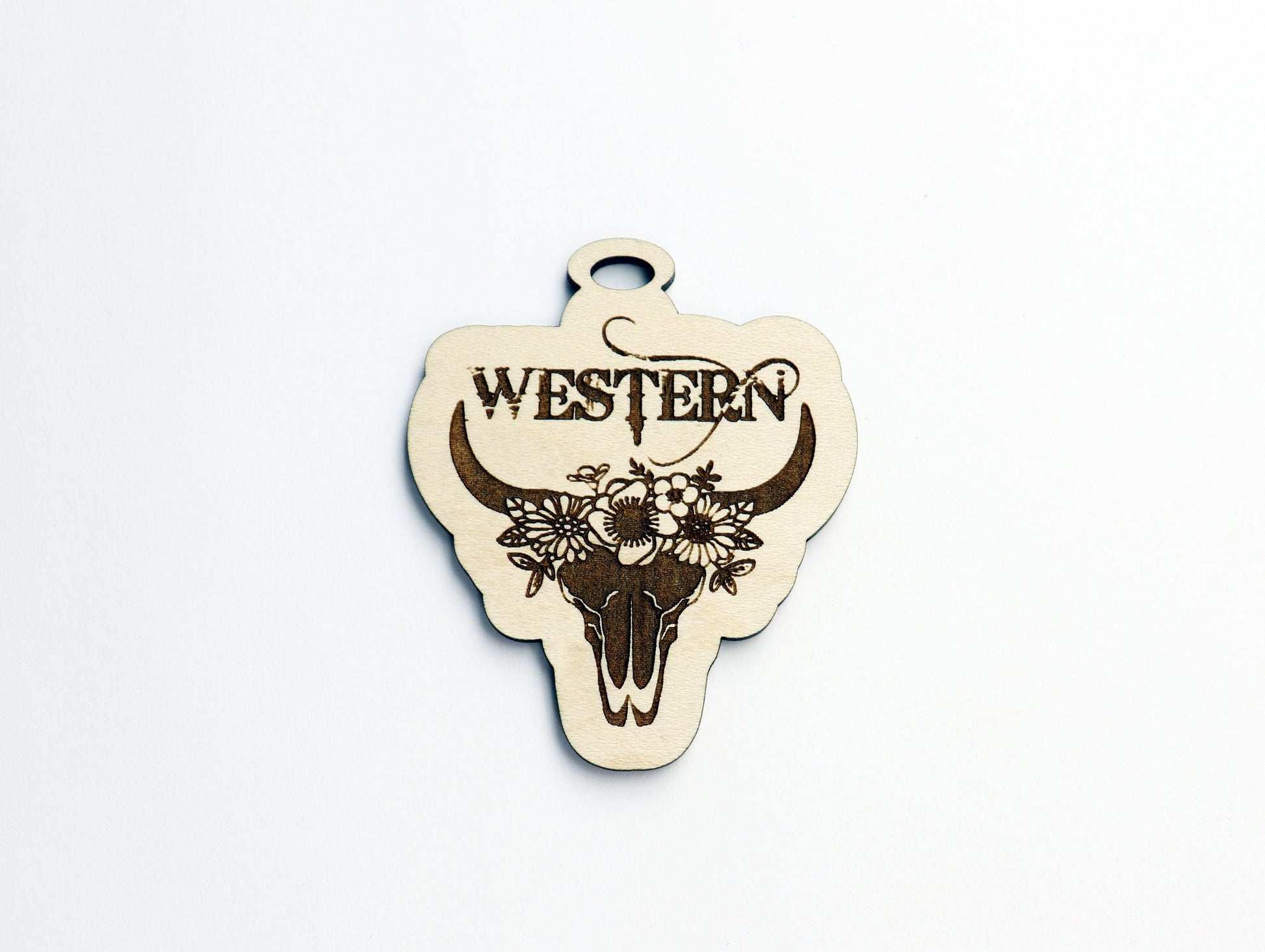 Western car charm,  wood blanks, wood cutouts