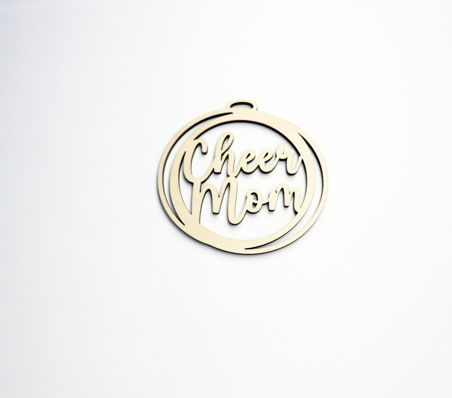 Cheer mom car charm,  wood blanks, wood cutouts, cheer cutouts