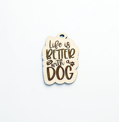 Dog Keychain blanks, wood blanks, keychain blanks