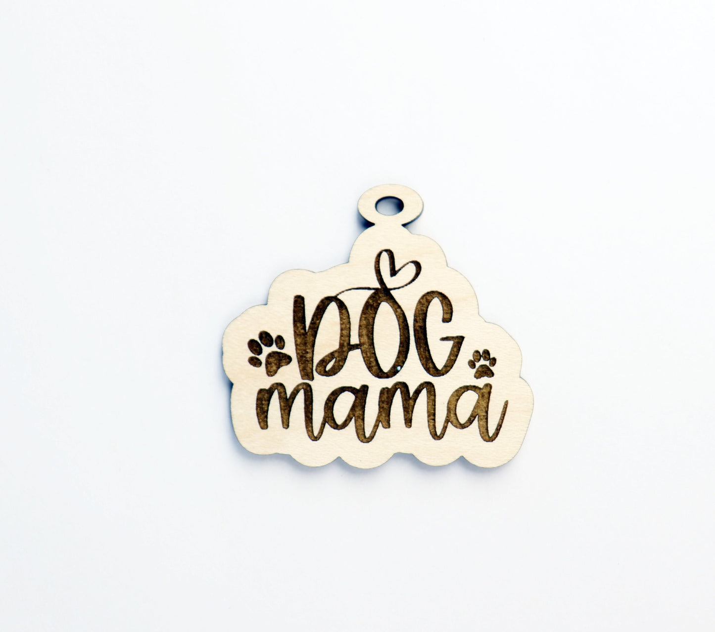 Dog mama Keychain blanks, wood blanks