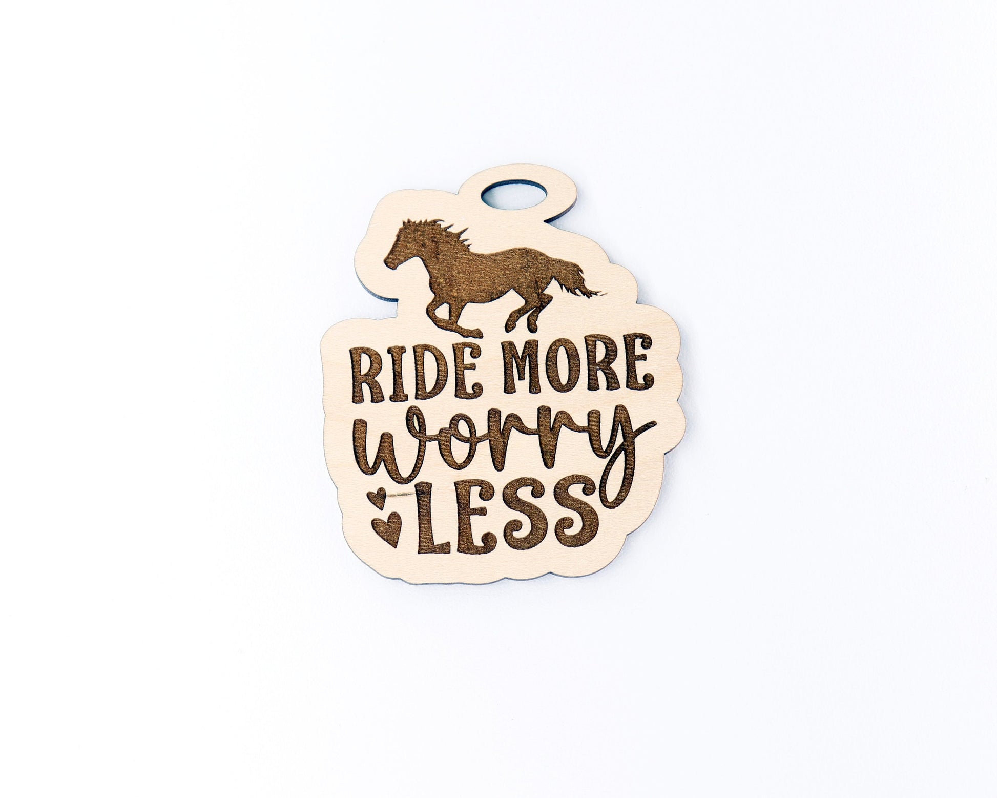 Horse car charm, car charm blanks, wood blanks